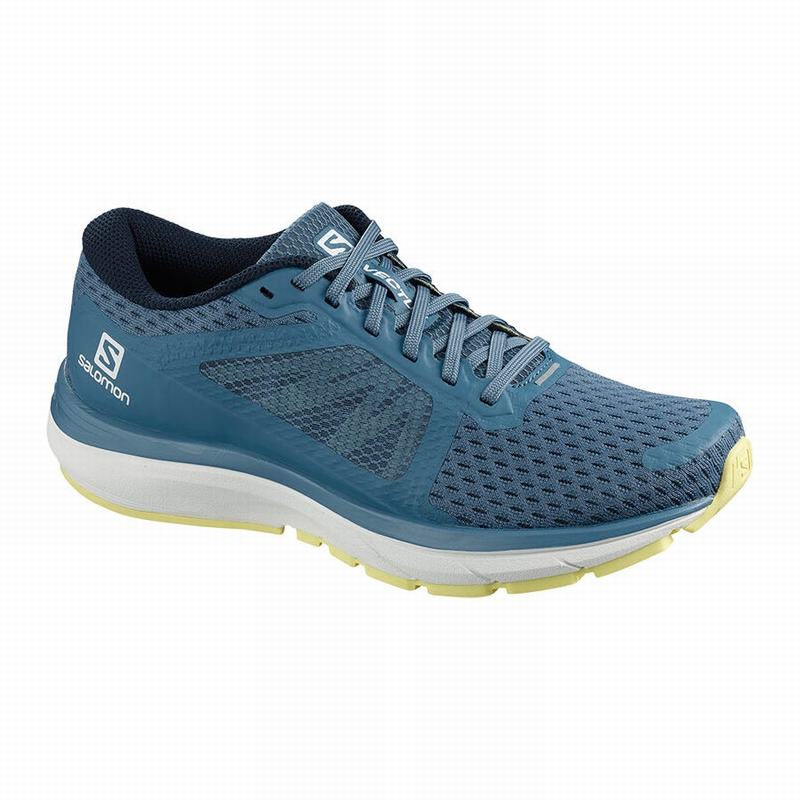 SALOMON VECTUR Philippines - Women's Running Shoes - Blue/White | 794681-HUO